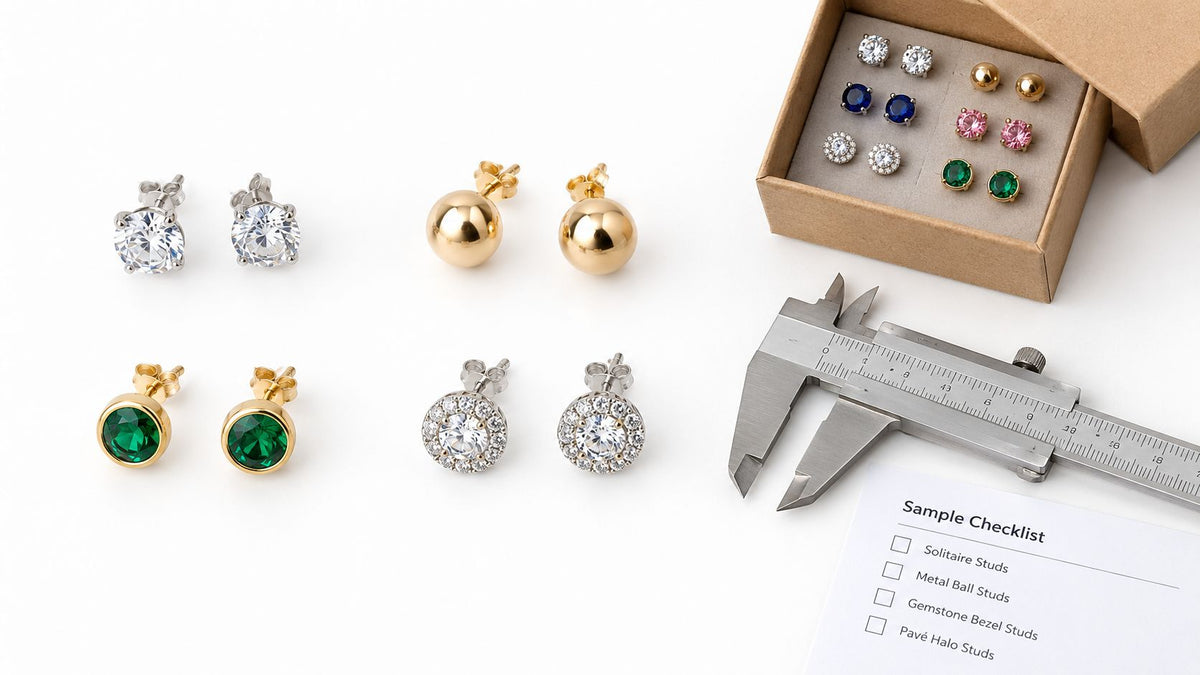 Round Stud Earrings: Wholesale Buying & QC Guide