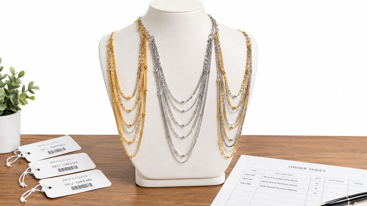 Long Multi-Strand Necklaces: Wholesale Buying Guide
