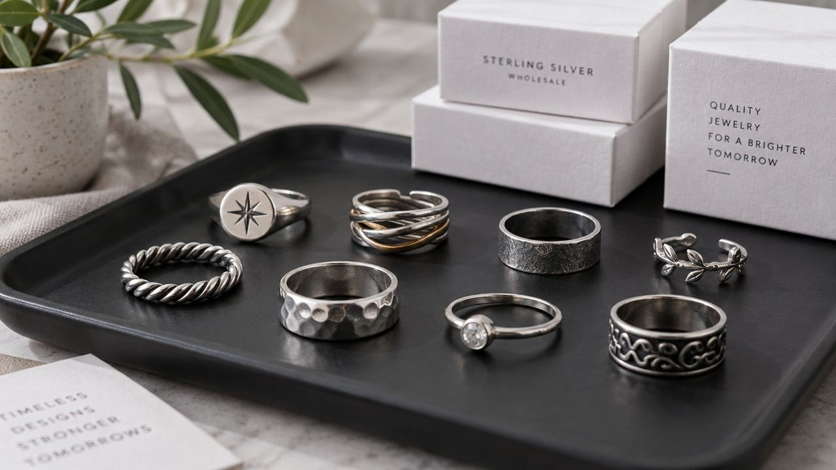 Wholesale Sterling Silver Rings: A Retailer's Buying Guide
