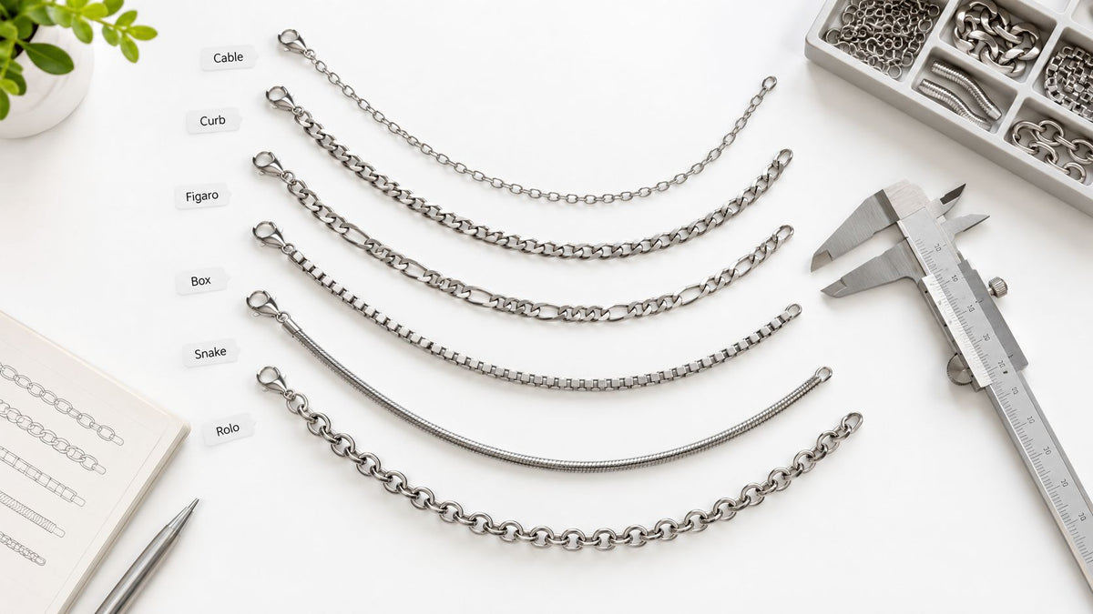 Wholesale Stainless Steel Chains: Fit, Specs & QC Guide