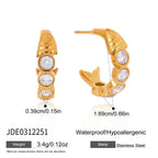 Fish hoop earring size diagram showing 16.9 mm height and 3.9 mm front width