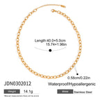 Colored Accent Stainless Steel Pendant Necklace Collection additional style reference