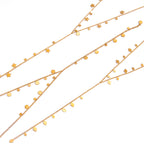 Close-up of the three repeating charm patterns