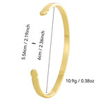 open cuff bracelet dimensions and supplier-listed weight