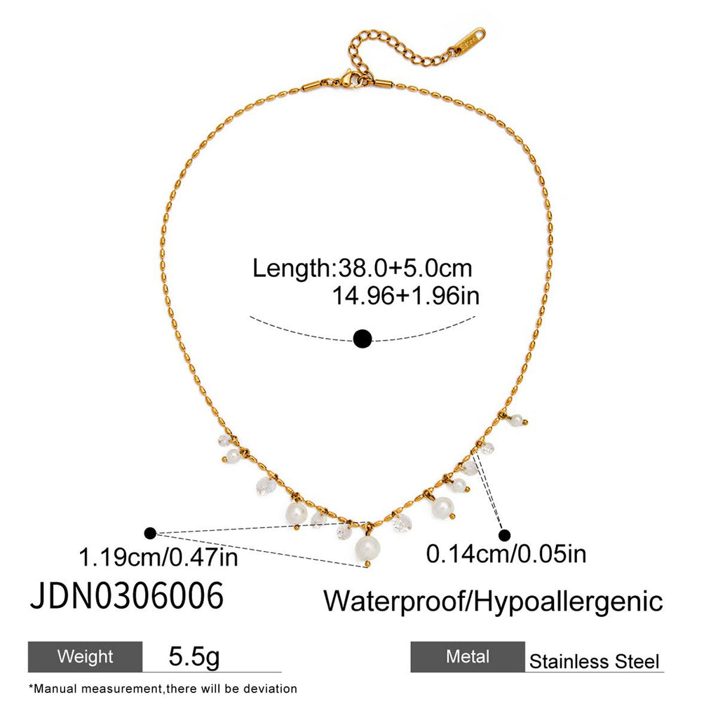 Additional white-drop necklace shown in the shared gallery