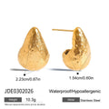 Stainless steel teardrop stud dimension image