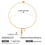 Fish charm collar and pendant measurement image