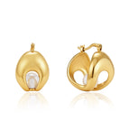 Front and side views of the curved double-layer hoops