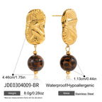 Stainless Steel Hoop and Drop Earring Collection material reference
