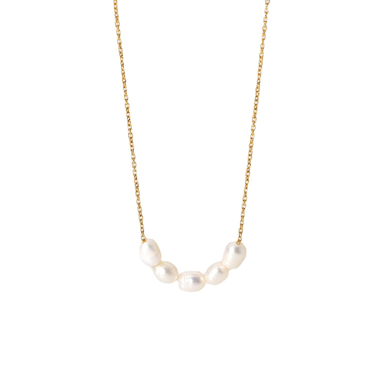 Close-up of the central freshwater pearl arc