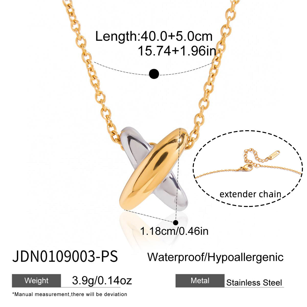 Wholesale Stainless Steel Bow Stud Earrings and Pendant Necklace Collection - finish detail