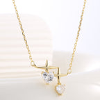 close view of polished star motifs and heart-shaped clear stones