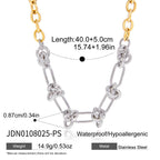 Playing Card Heart Stainless Steel Ring, Earrings and Chain Necklace — selectable styles and material reference
