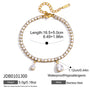 Stainless Steel Bracelet and Ring Collection with Clear Accents construction detail