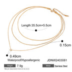 Gold Tone Stainless Steel Heart, Floral and Pendant Jewelry Collection — necklace pendant details