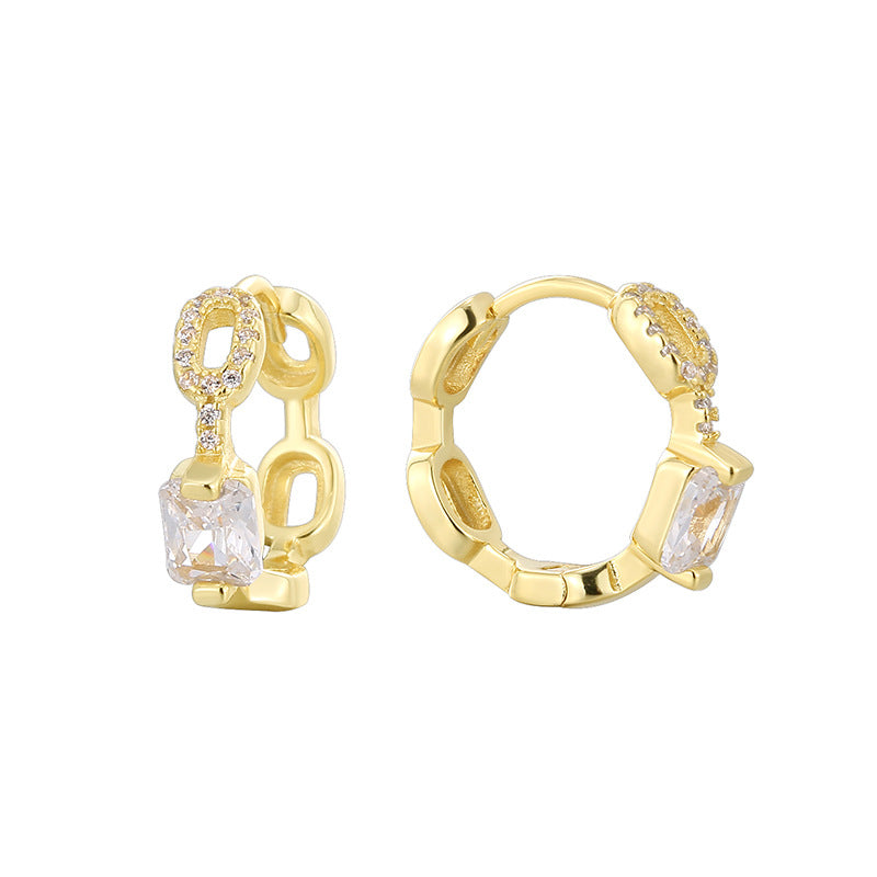 isolated front and profile cutout of link zirconia huggies