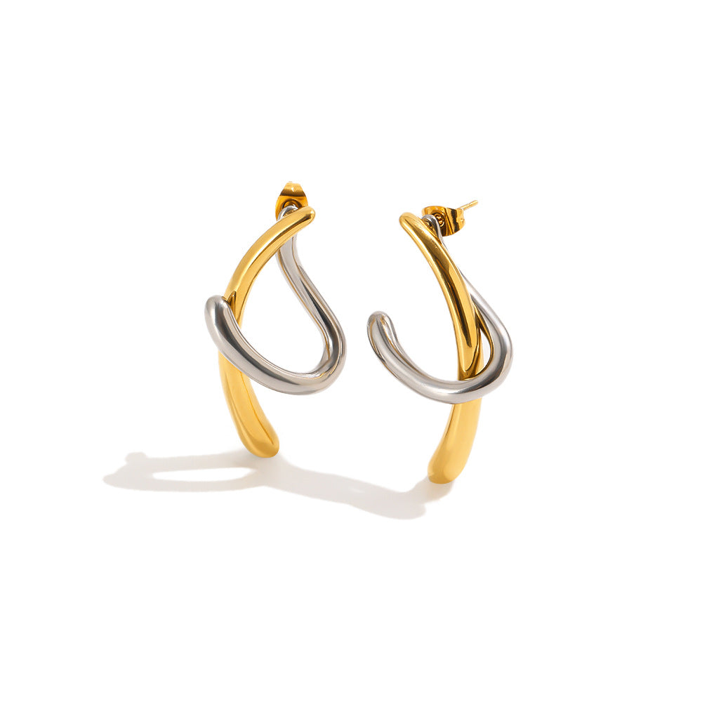 Front and side views of the crossing line studs