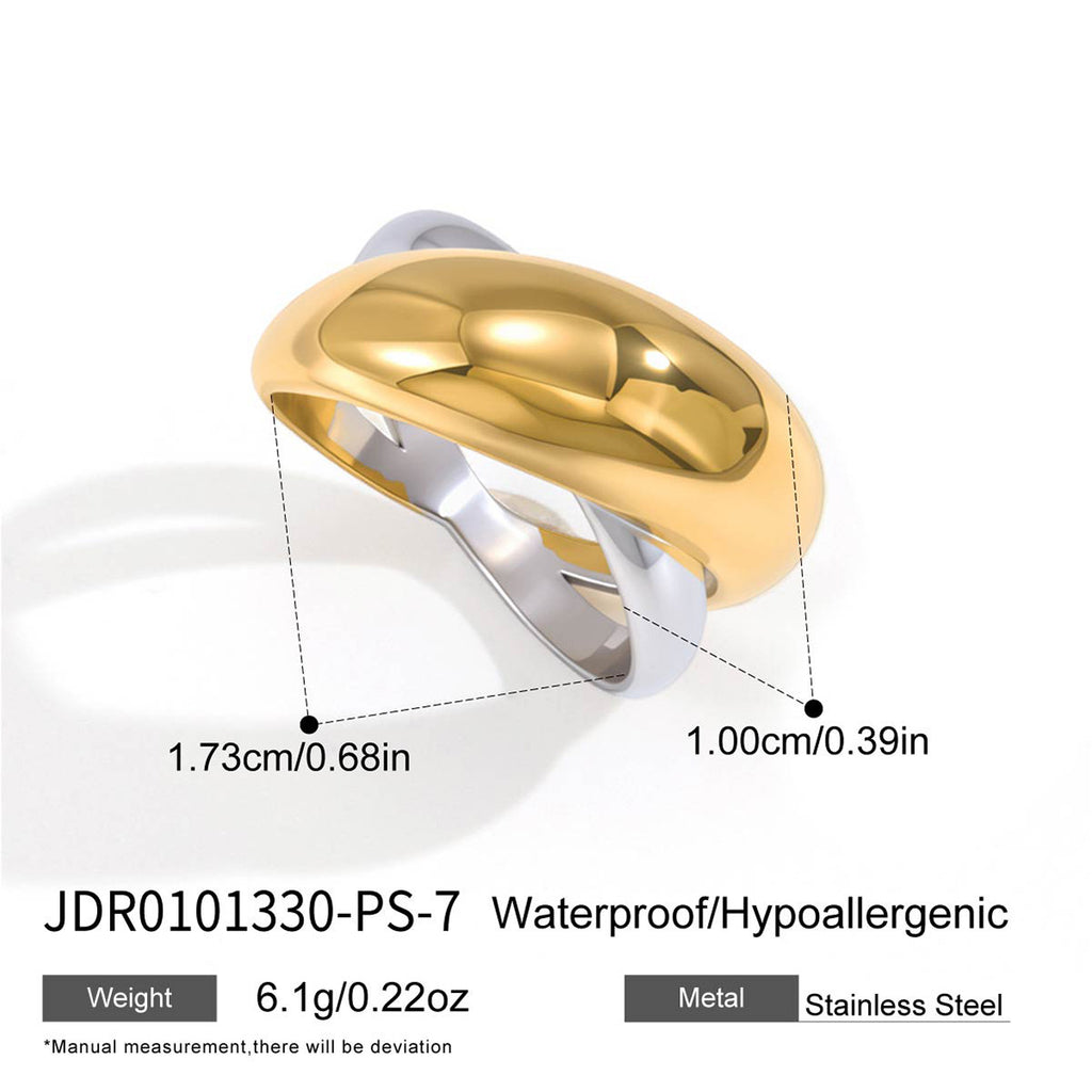 Two-tone ring width and band measurements