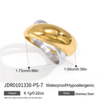 Two-tone ring width and band measurements
