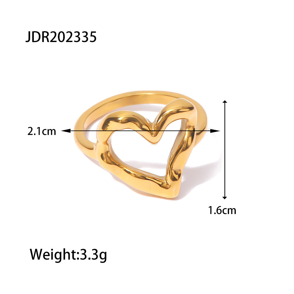 Heart outline ring measurement reference