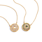 Two open sun pendant color options