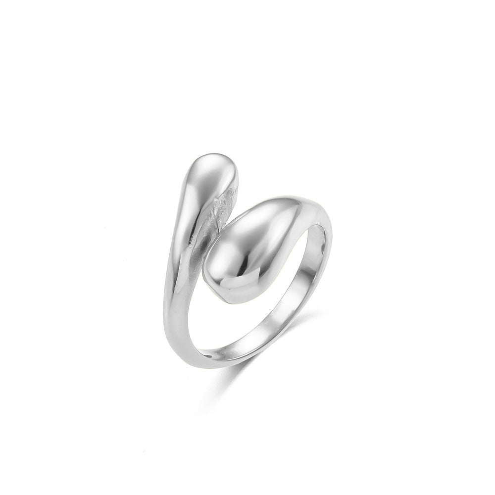 Steel-color version of the smooth bypass ring