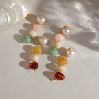 Two resin colorways arranged on a pale surface