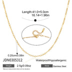 Figaro chain necklace measurement reference