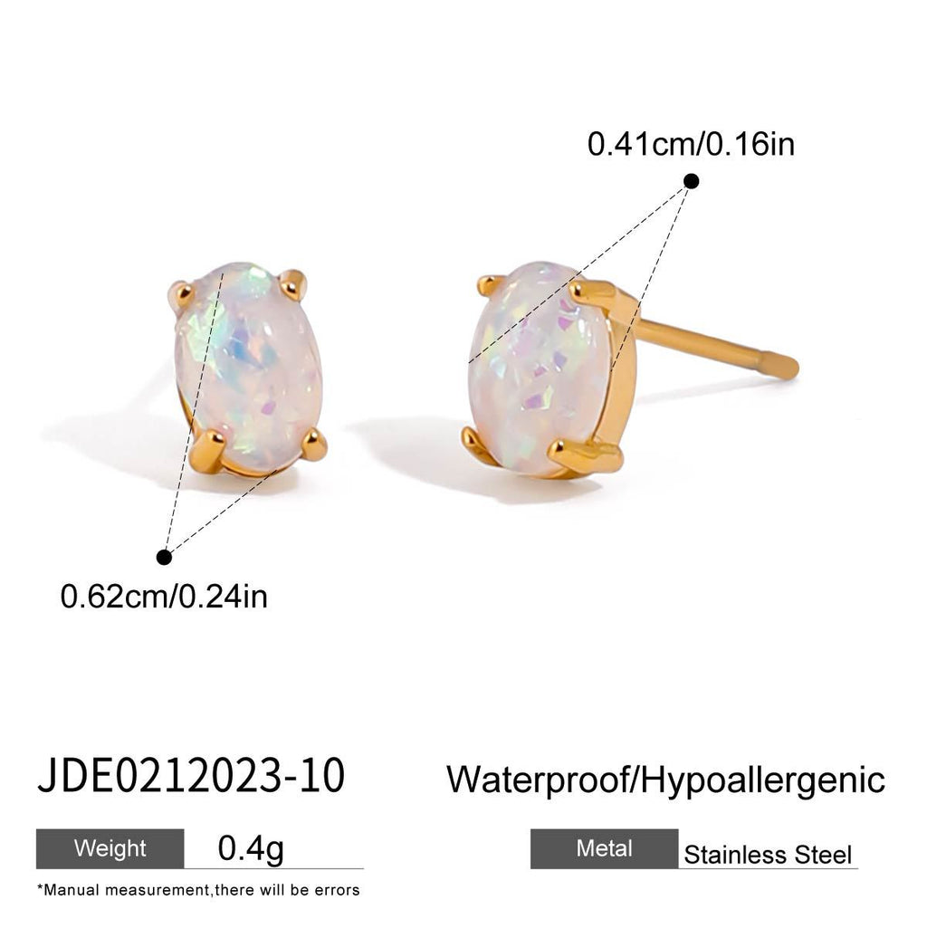 Gold-Tone Stainless Steel Hoop, Stud and Ear Cuff Collection variant style view
