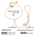 Hand chain with 17.5 cm wrist chain and extension measurements