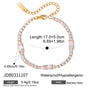 Stainless Steel Bracelet and Ring Collection with Clear Accents alternate variant view