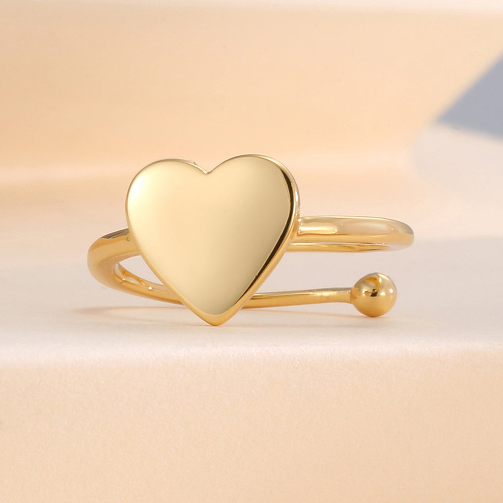 front view of the overlapping heart bypass ring silhouette