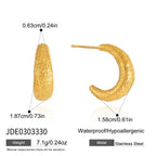 Granular curved hoop front and side views