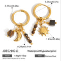 Stainless Steel Hoop and Drop Earring Collection variant reference