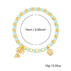 palm tree beaded bracelet size and supplier-listed weight