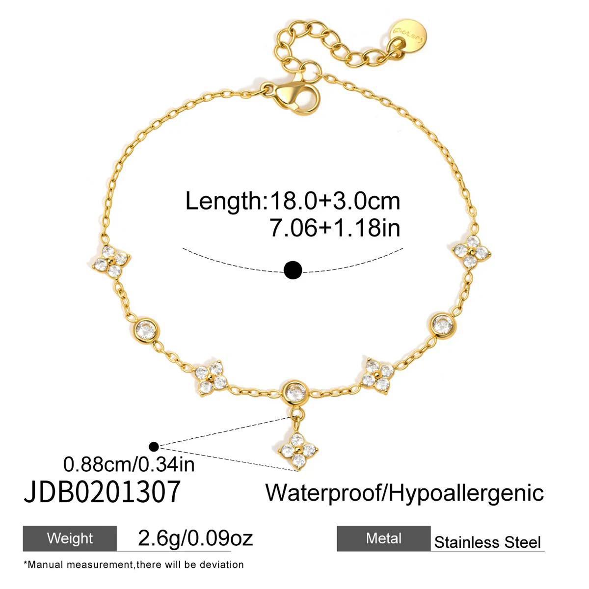 Star station chain bracelet