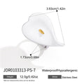Stainless steel calla lily ring flower span measurement image
