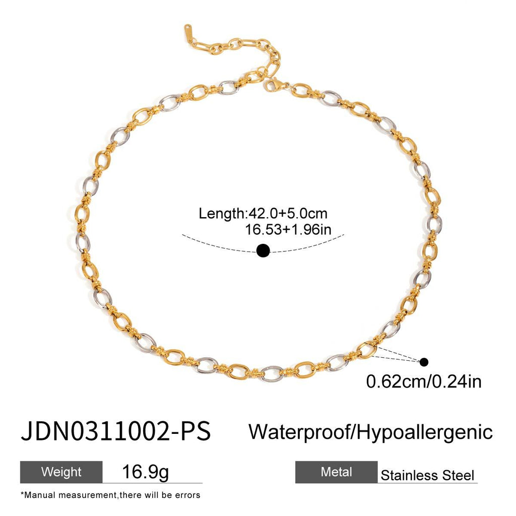 Gold-Tone Stainless Steel Pendant Necklace Collection additional style reference