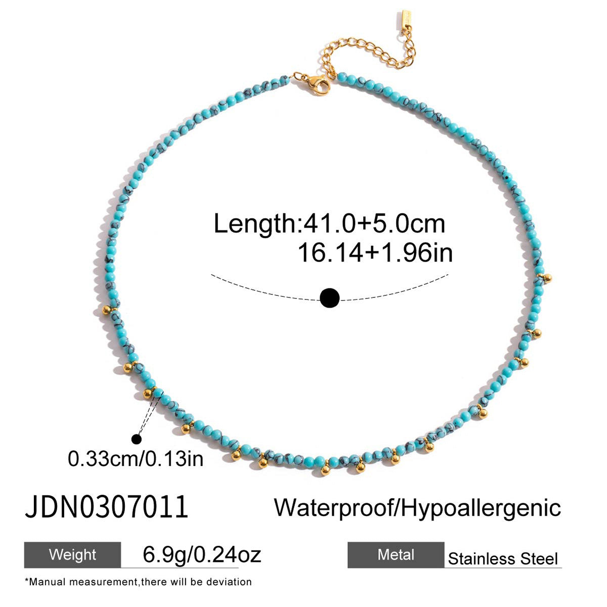 Gold-Tone Evil Eye Stainless Steel Necklace and Earring Collection additional style reference