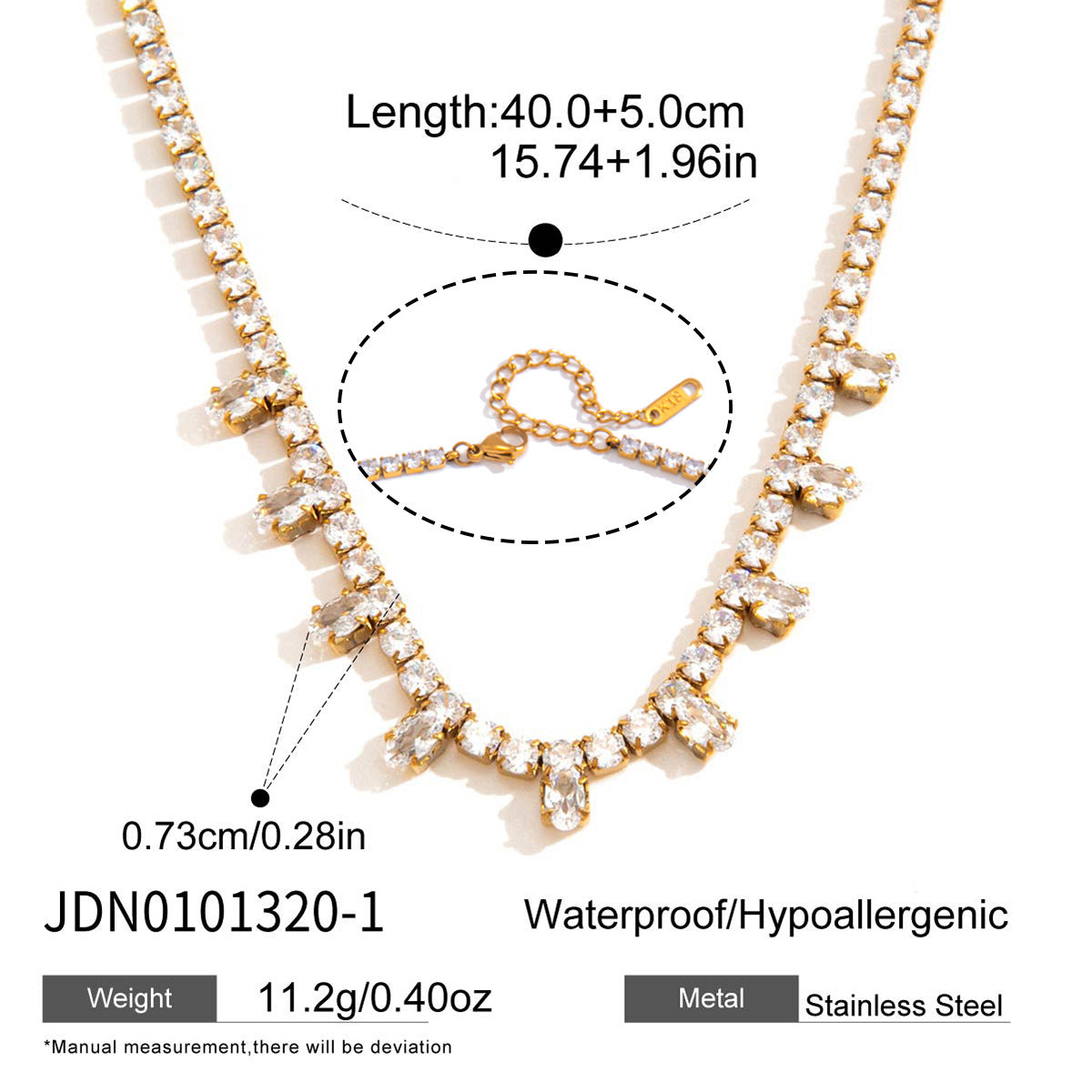 First fringe pattern with length annotations
