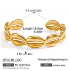 Shell cuff length and width diagram