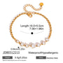 Graduated round-stone bracelet measurement guide