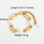 freshwater pearl link bracelet dimensions and 16.2 g listed weight