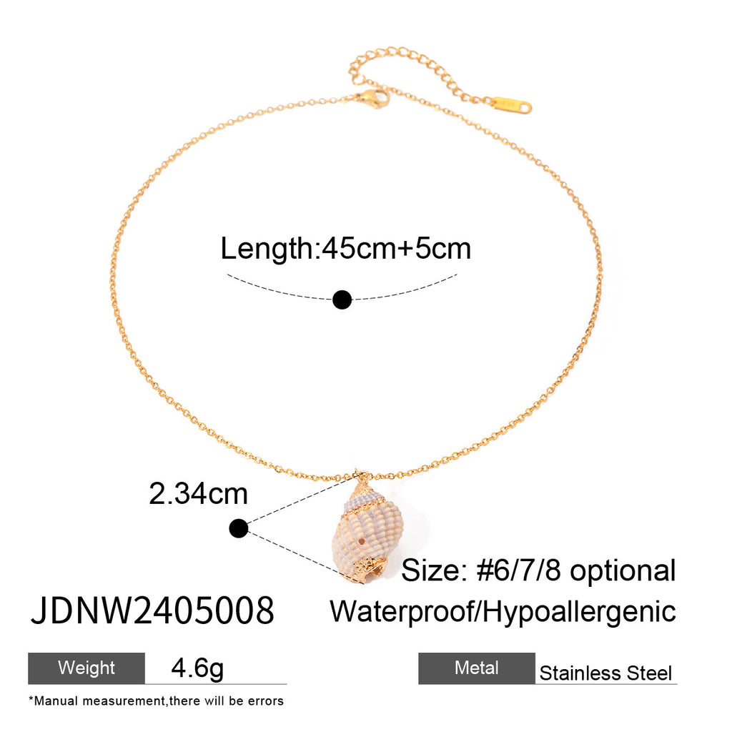 Gold Tone Stainless Steel Heart, Floral and Pendant Jewelry Collection — selectable styles and material reference