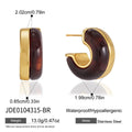 Brown resin hoop measurement and material chart